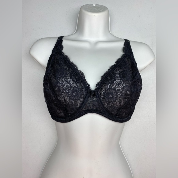 Ellen Tracy Other - Ellen Tracy BLK Unlined Underwire, 38D  *P1085